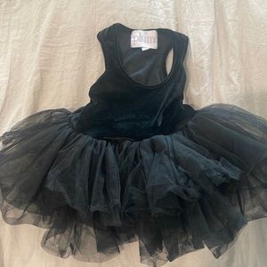 I Love Plum Racerback Velvet Tutu